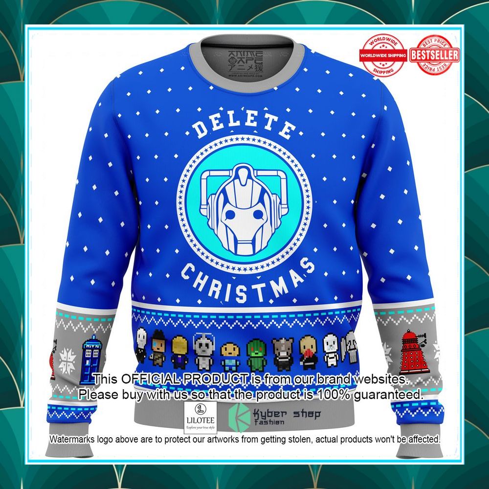 dr who dalek christmas sweater 1 131