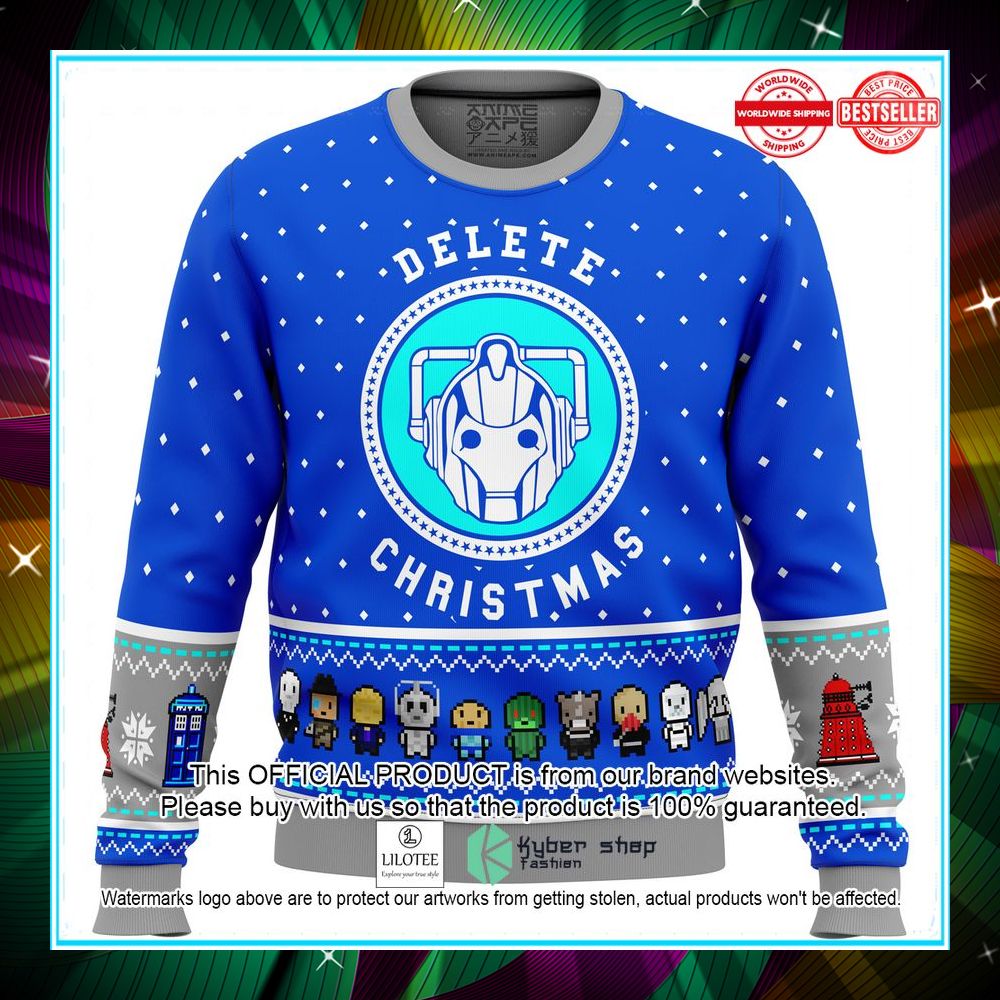 dr who dalek christmas sweater 1 322