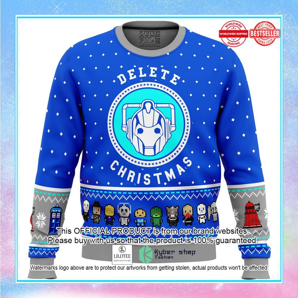 dr who dalek christmas sweater 1 62