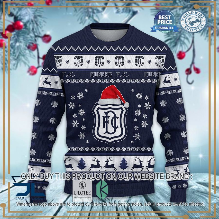 dundee f c christmas sweater 2 83601