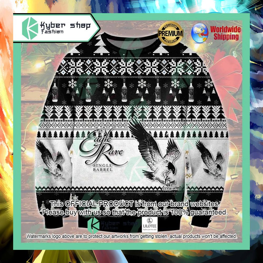 eagle rare single barrel christmas sweater 1 496