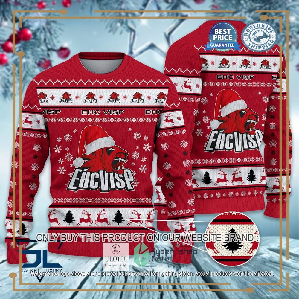 EHC Visp Ugly Christmas Sweater 7
