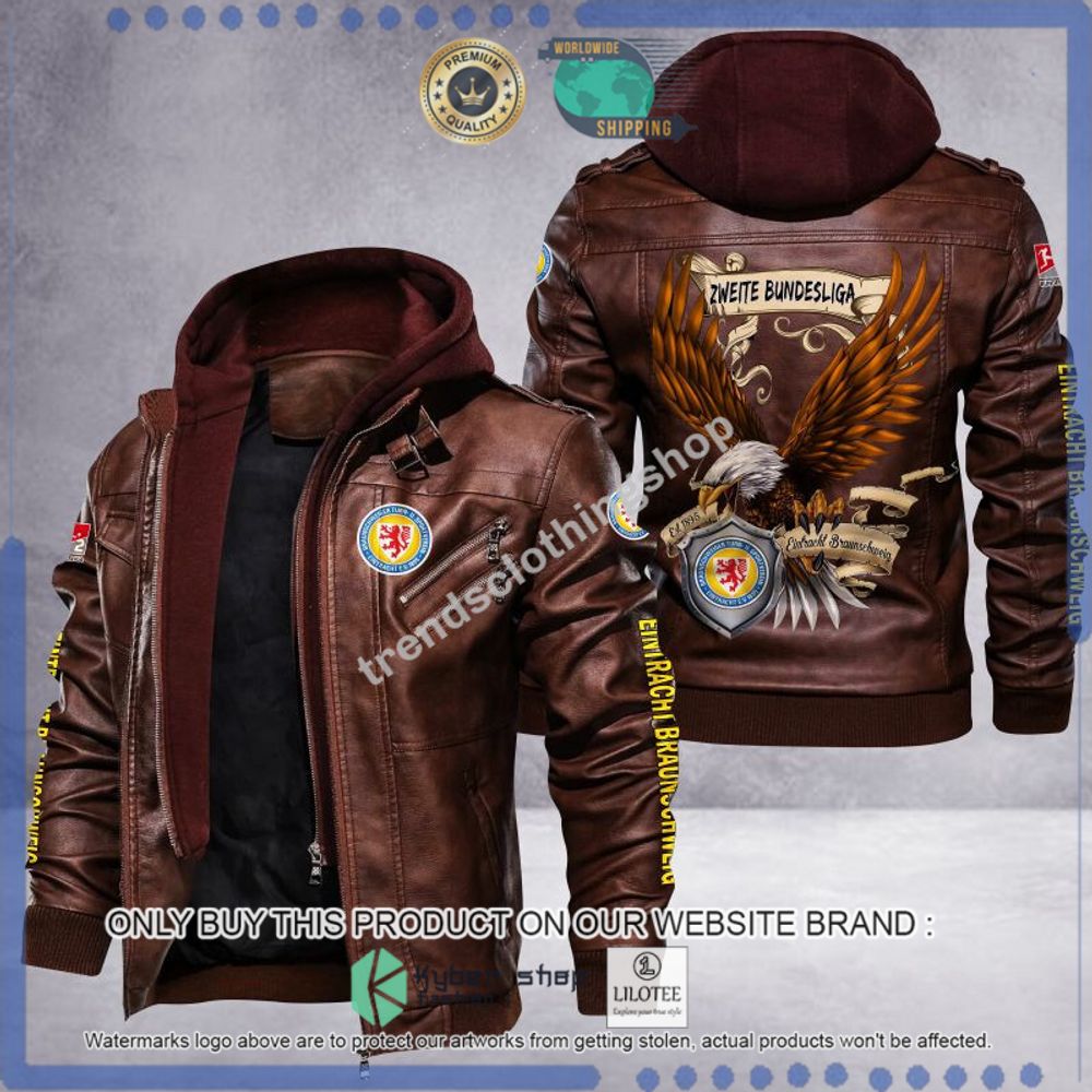 eintracht braunschweig zweite bundesliga eagle leather jacket 1 71241