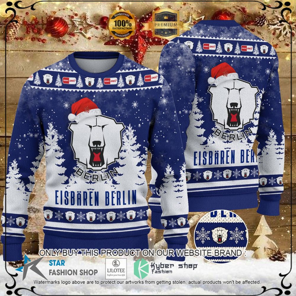 eisbaren berlin blue white christmas sweater 1 98082