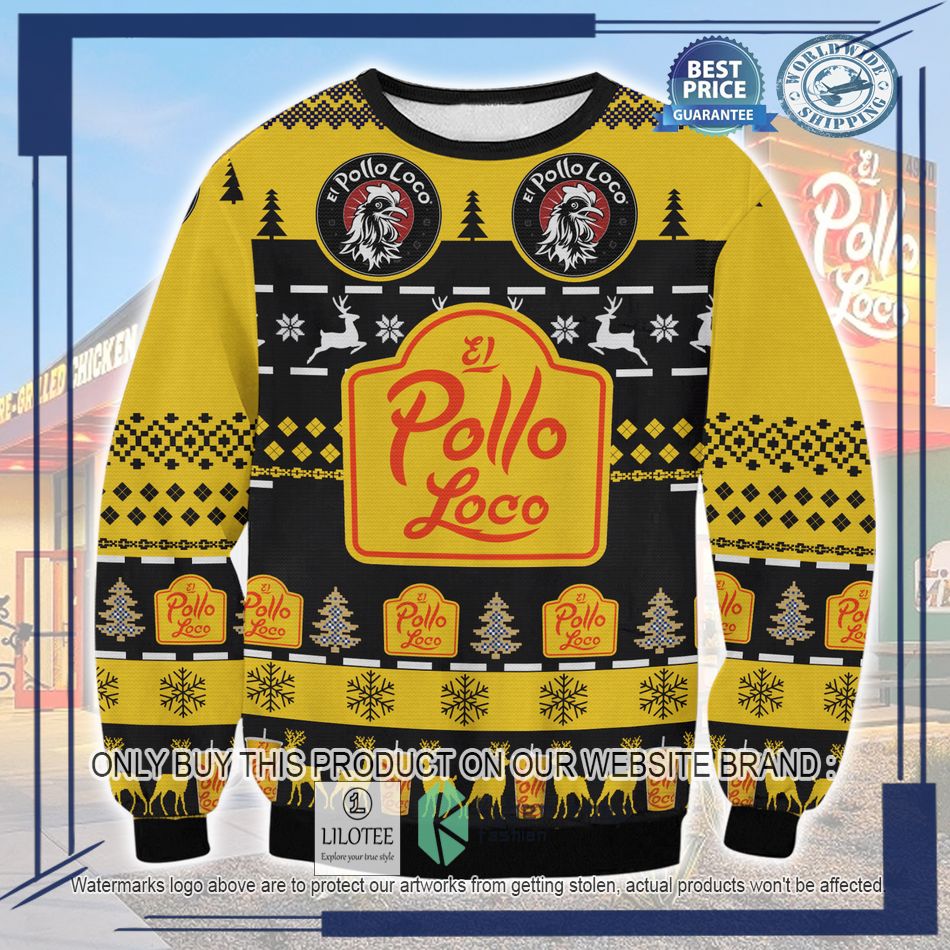 el polo loco ugly christmas sweater 1 16484