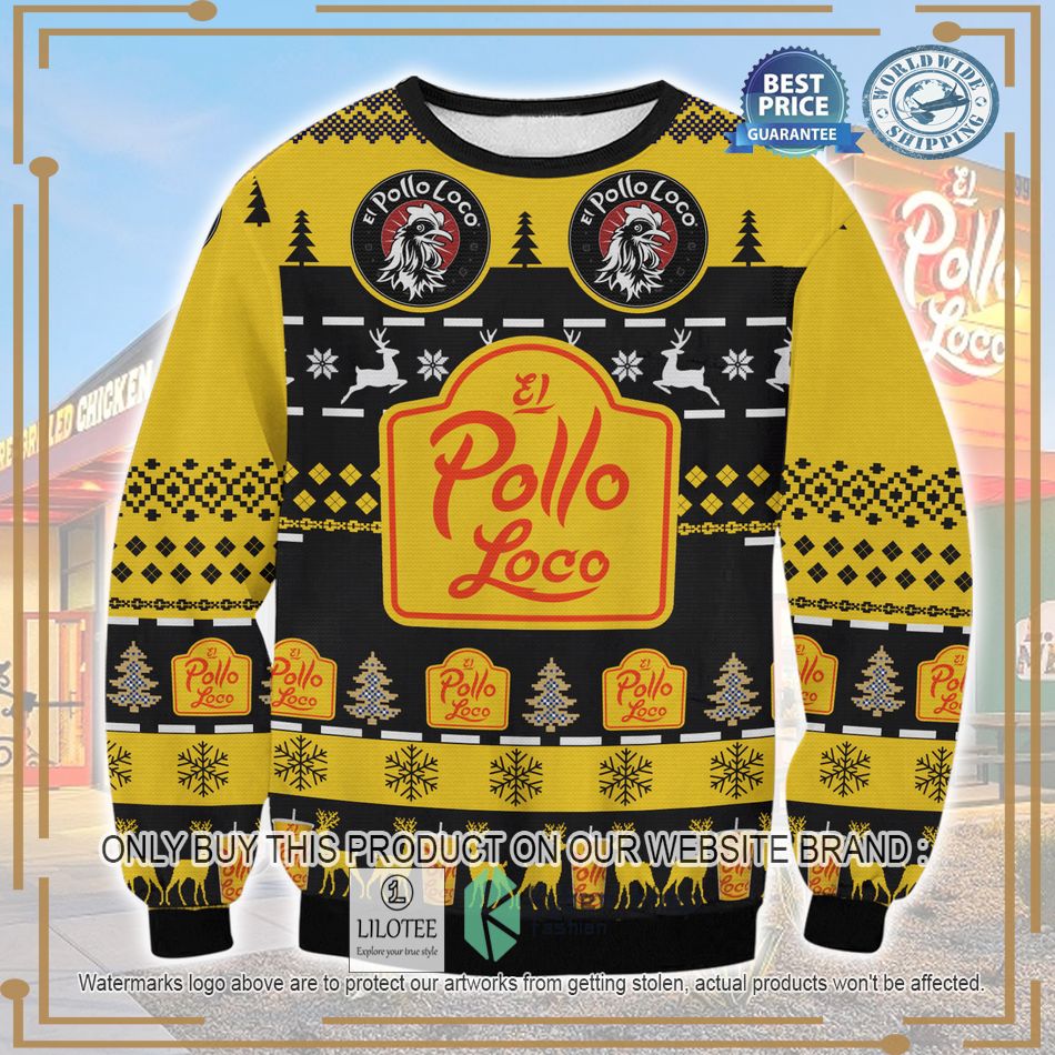 el polo loco ugly christmas sweater 1 27499