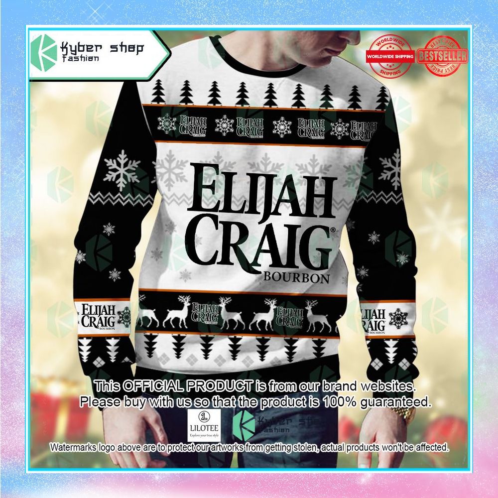 elijah craig ugly sweater 2 335