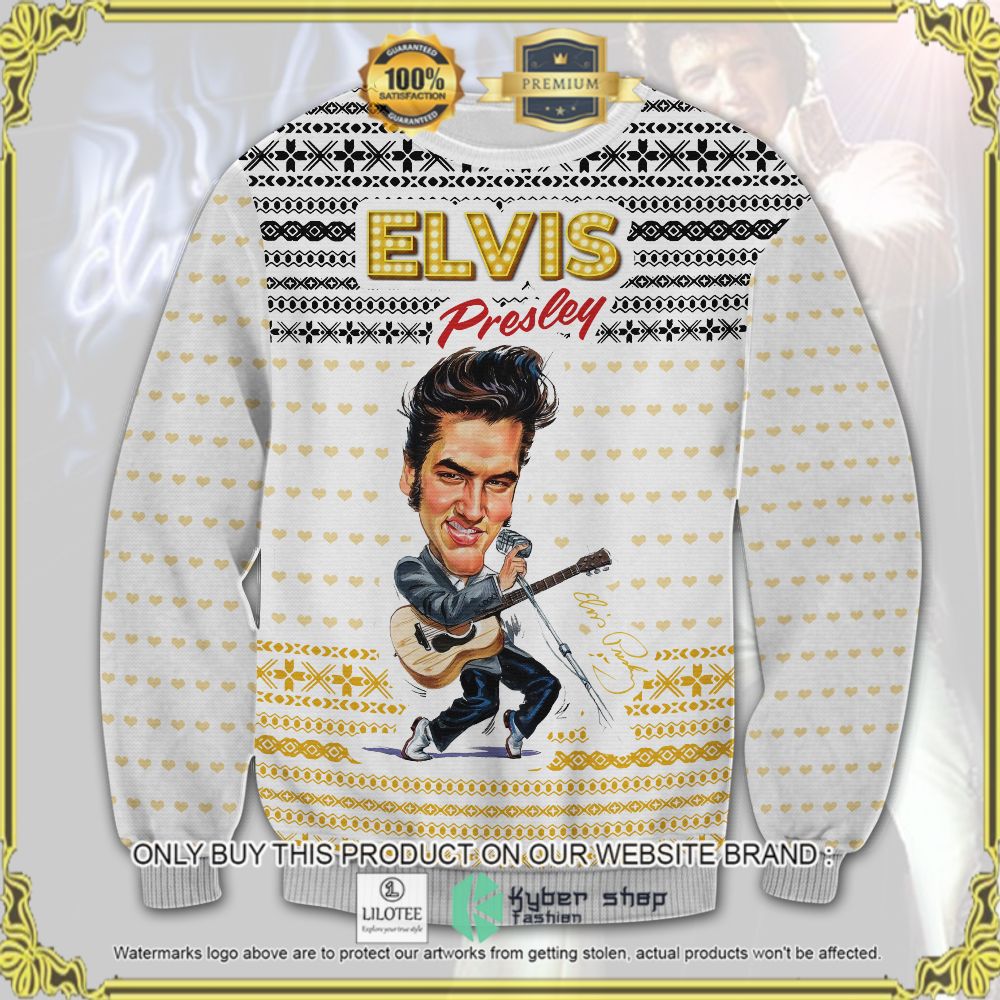 elvis presley the show ugly sweater 1 29688