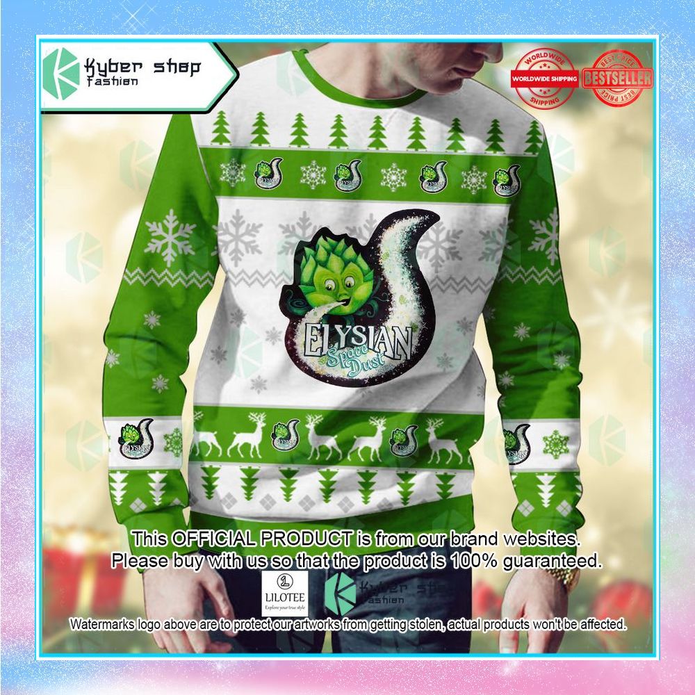 elysian brewing space dust ipa christmas sweater 2 625