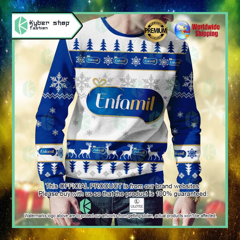 enfamil custom name christmas sweater 1 491