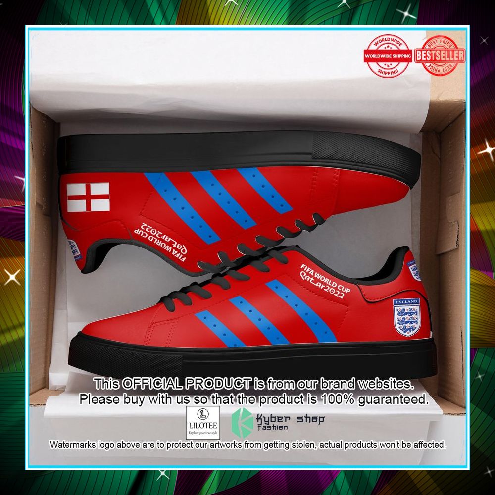 england national team lh wc 2022 red stan smith shoes 2 958