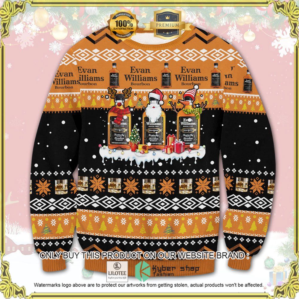 evan williams bourbonsweater knitted christmas sweater 1 56039