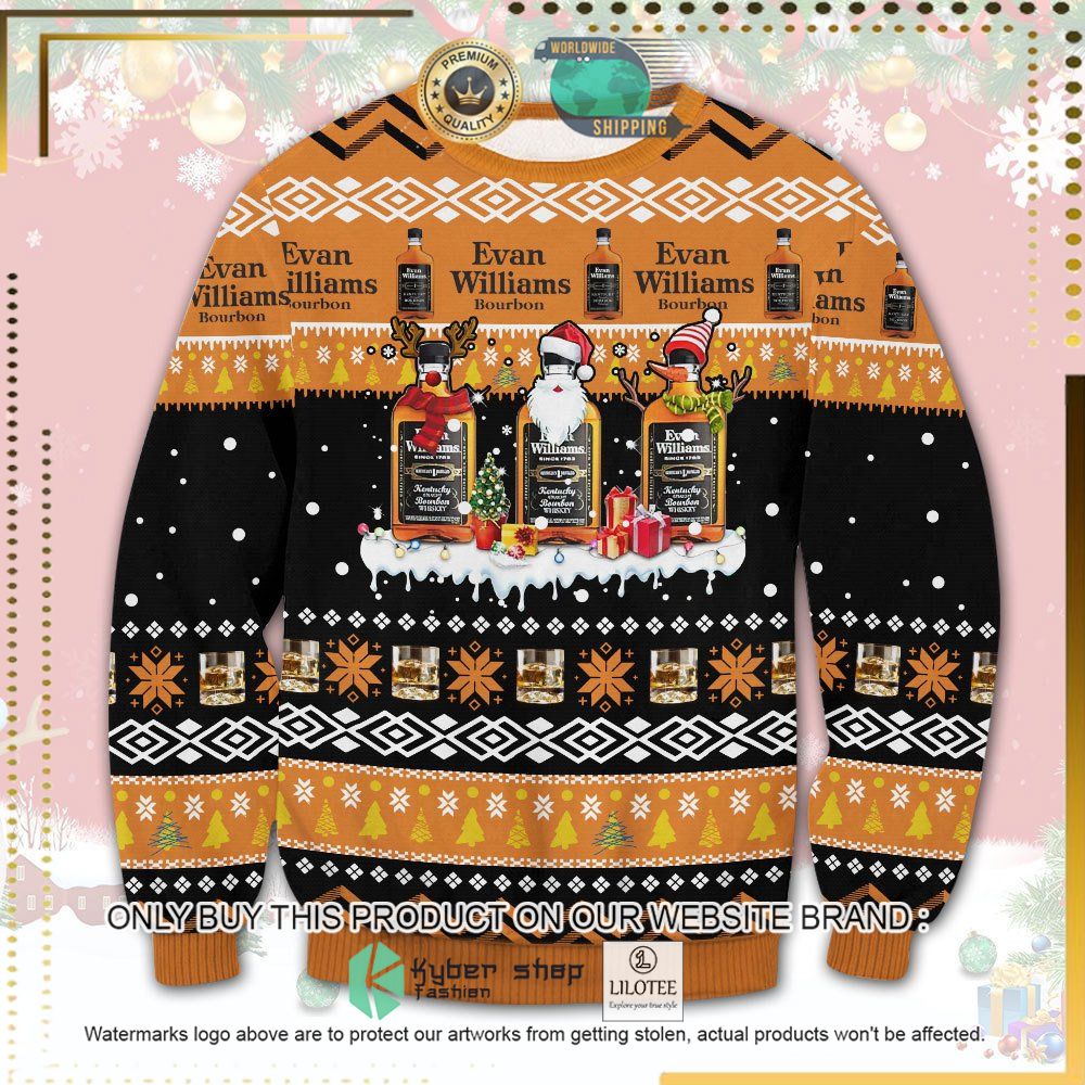 evan williams bourbonsweater knitted christmas sweater 1 58210