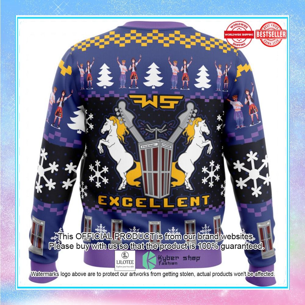 excellent bill and ted sweater christmas 2 886