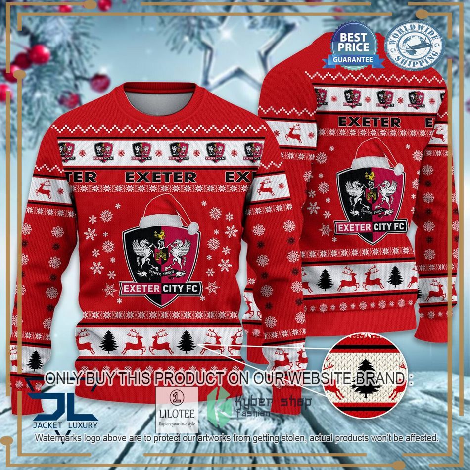 Exeter City EFL Ugly Christmas Sweater - LIMITED EDITION 6