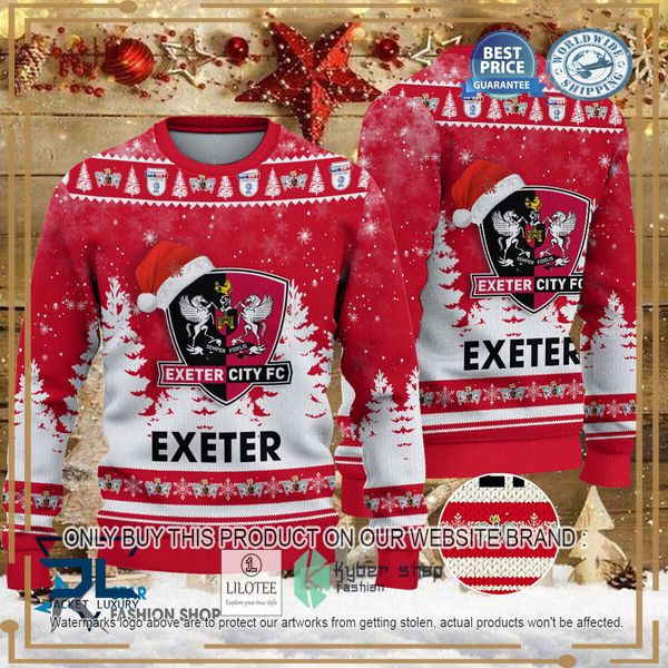 exeter city red christmas sweater 1 26168