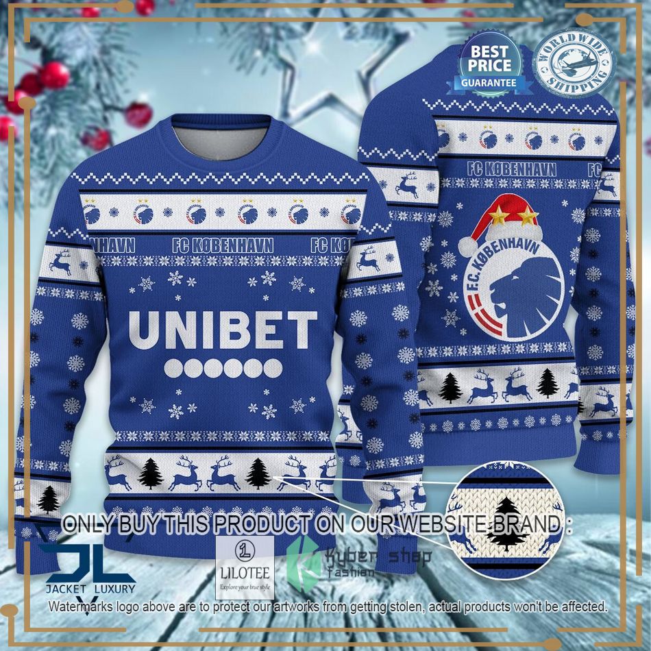 F.C. Kobenhavn Super League & Danish 1st Division Ugly Sweater 6