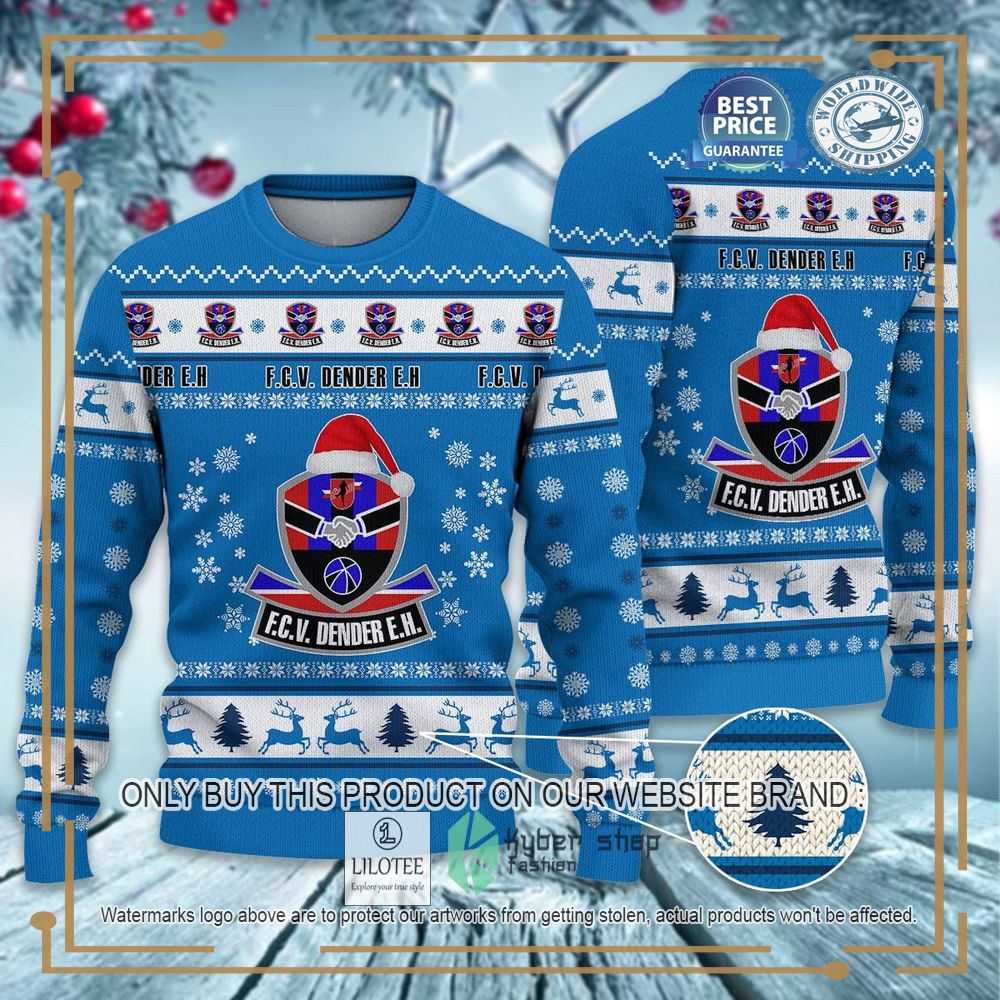 F.C.V. Dender E.H Ugly Christmas Sweater 6