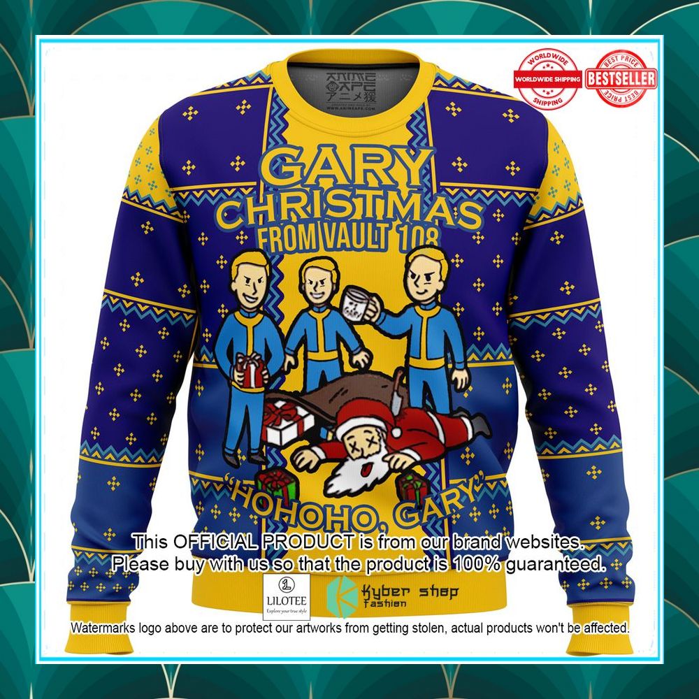 fallout gary christmas sweater 1 117