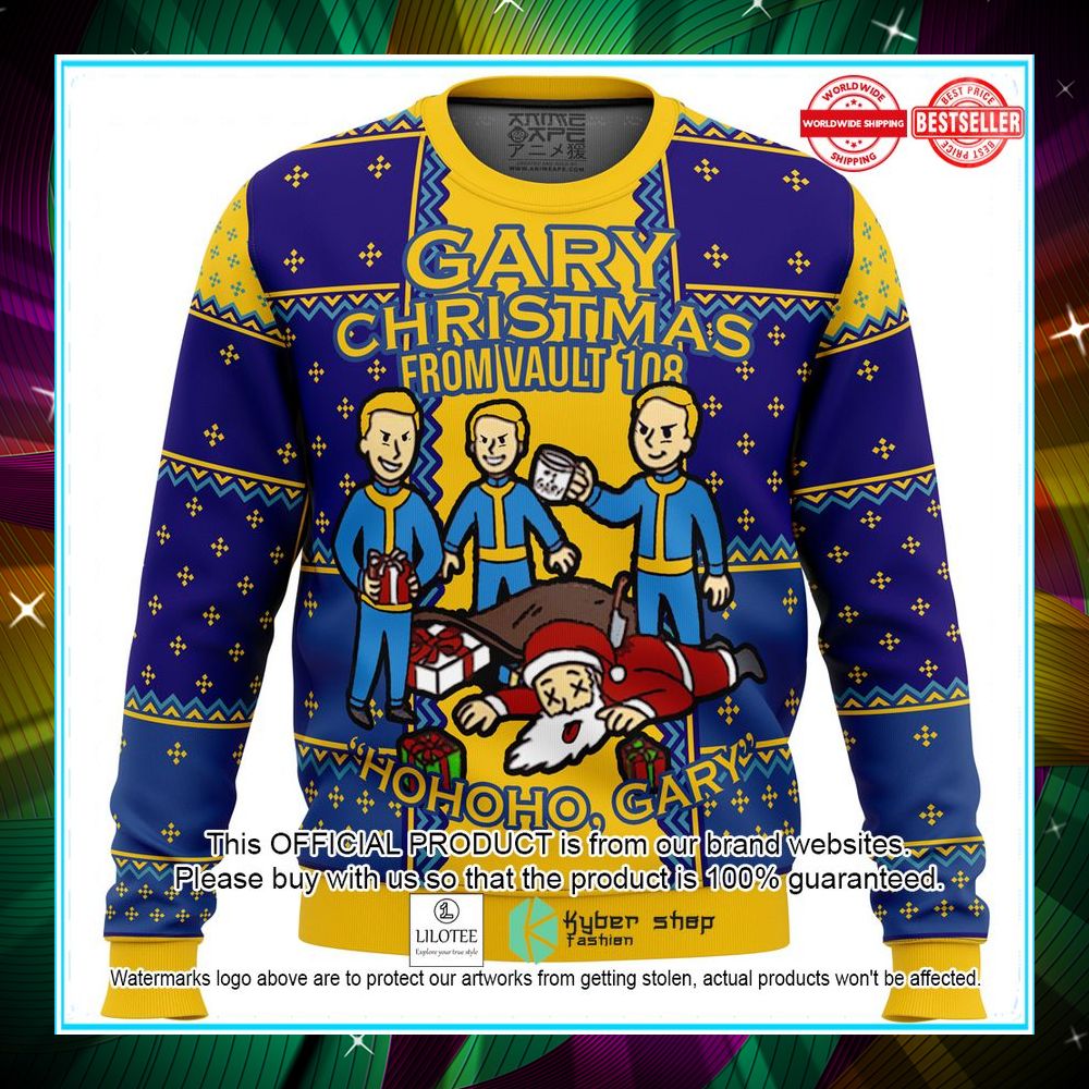 fallout gary christmas sweater 1 424