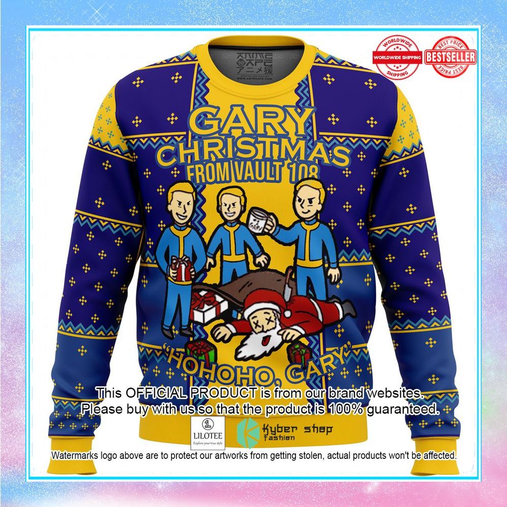 fallout gary christmas sweater 1 477