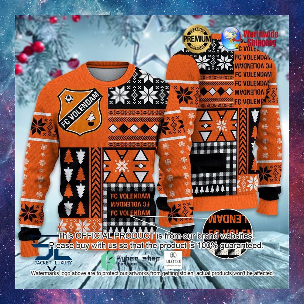 fc volendam orange black sweater 1 579