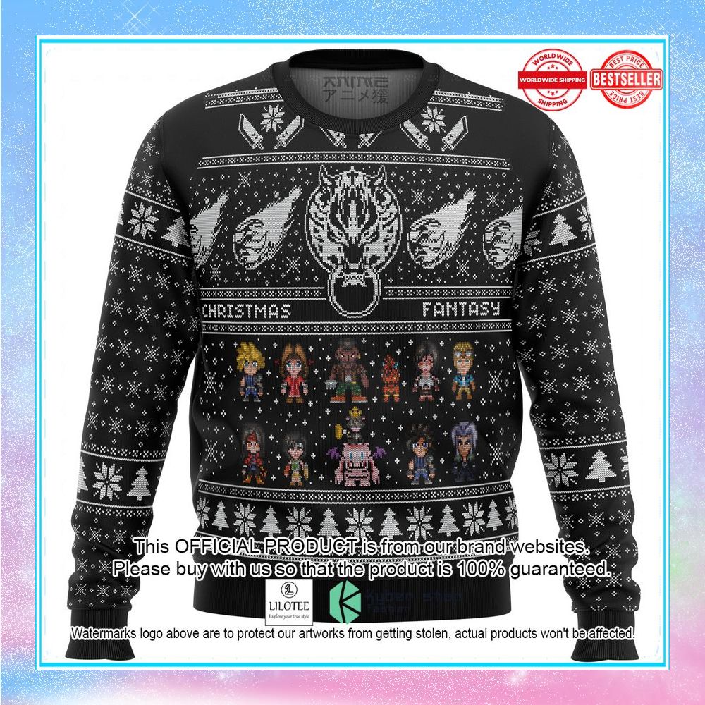 final fantasy 7 vii ff7 premium sweater 1 570