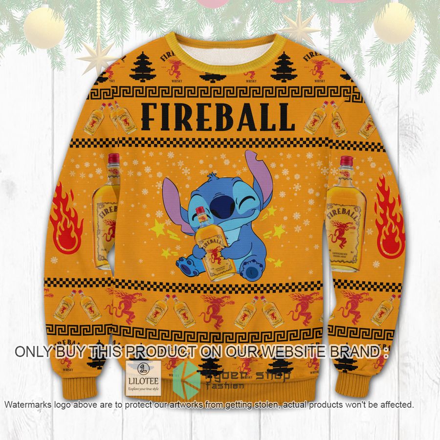 Fireball Stitch Christmas Sweater, Sweatshirt 8