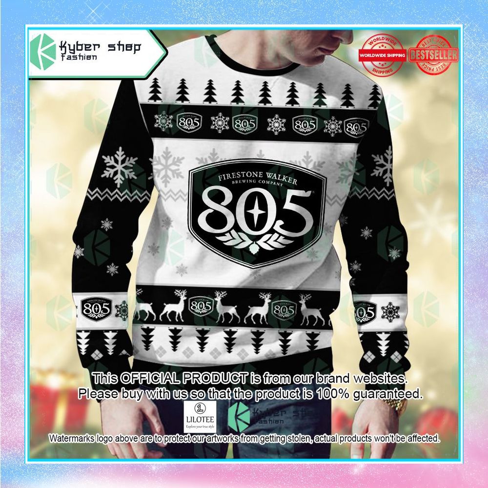 firestone walker 805 christmas sweater 2 972