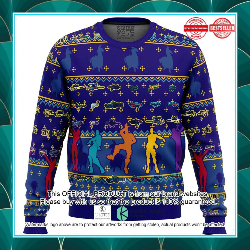 fortnite party christmas sweater 1 864
