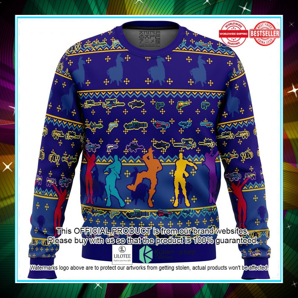 fortnite party christmas sweater 1 877