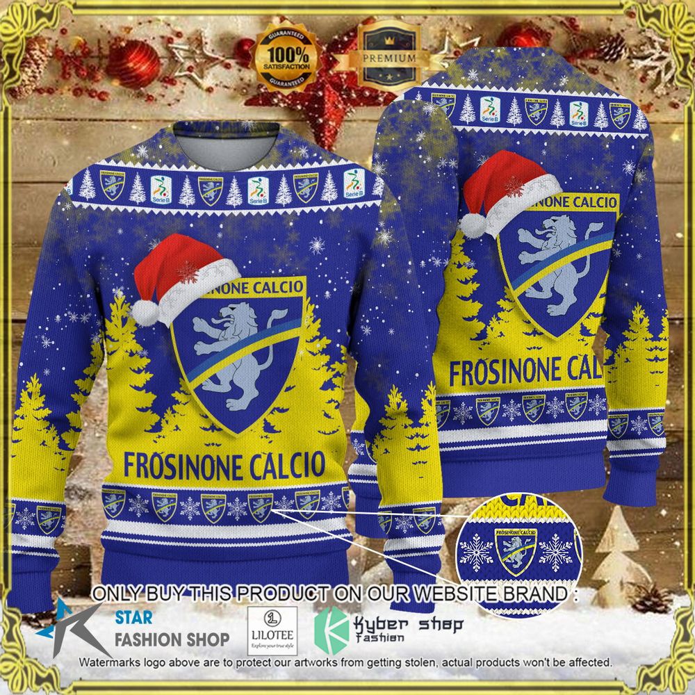 Frosinone Calcio Christmas Sweater - LIMITED EDITION 6