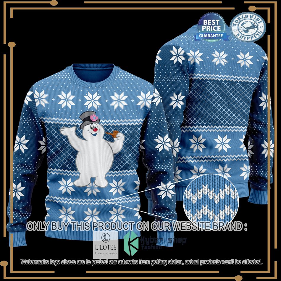 frosty the snowman christmas sweater 1 29110