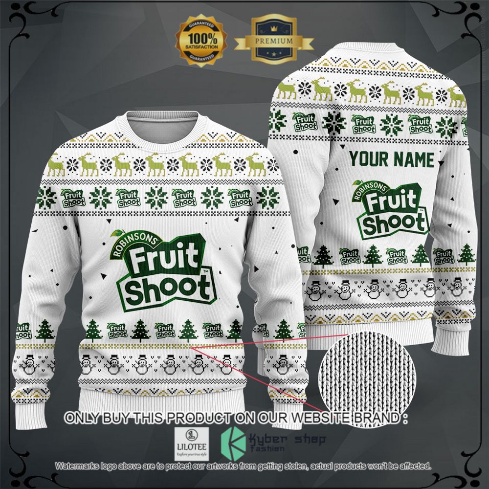 fruit shoot robinsons your name white christmas sweater hoodie sweater 1 783