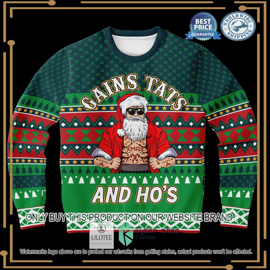 gains tats hos christmas sweater 1 60147