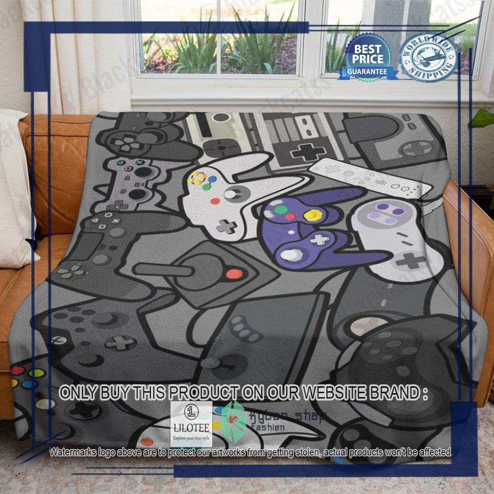 Game Controller grey Blanket - LIMITED EDITION 6