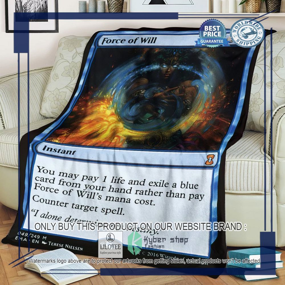 Game Magic The Gathering Force Of Will Blanket - LIMITED EDITION 7