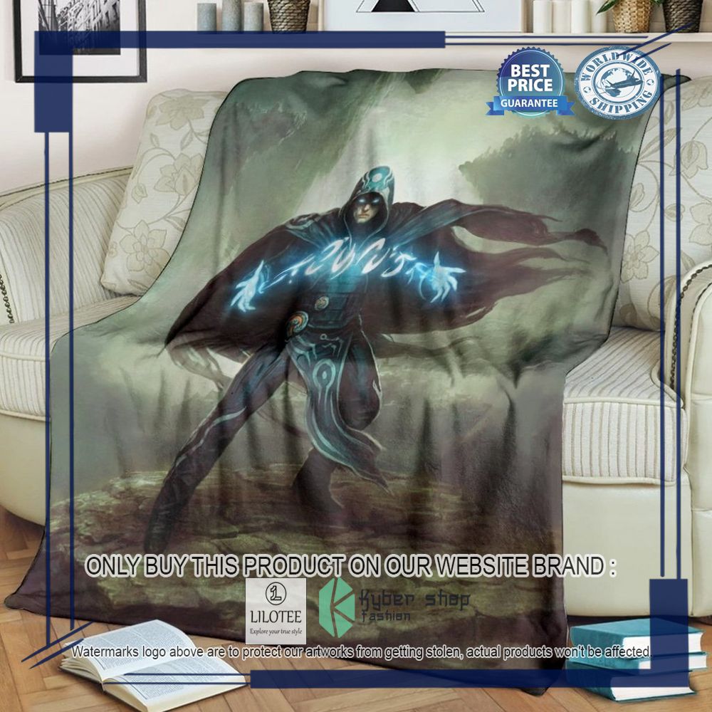 Game Magic The Gathering Jace The Mind Sculpter Blanket - LIMITED EDITION 6