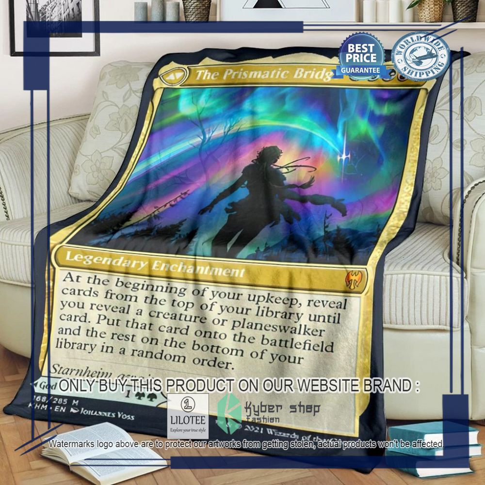 Game Magic The Gathering The Prismatic Bridge Blanket - LIMITED EDITION 7