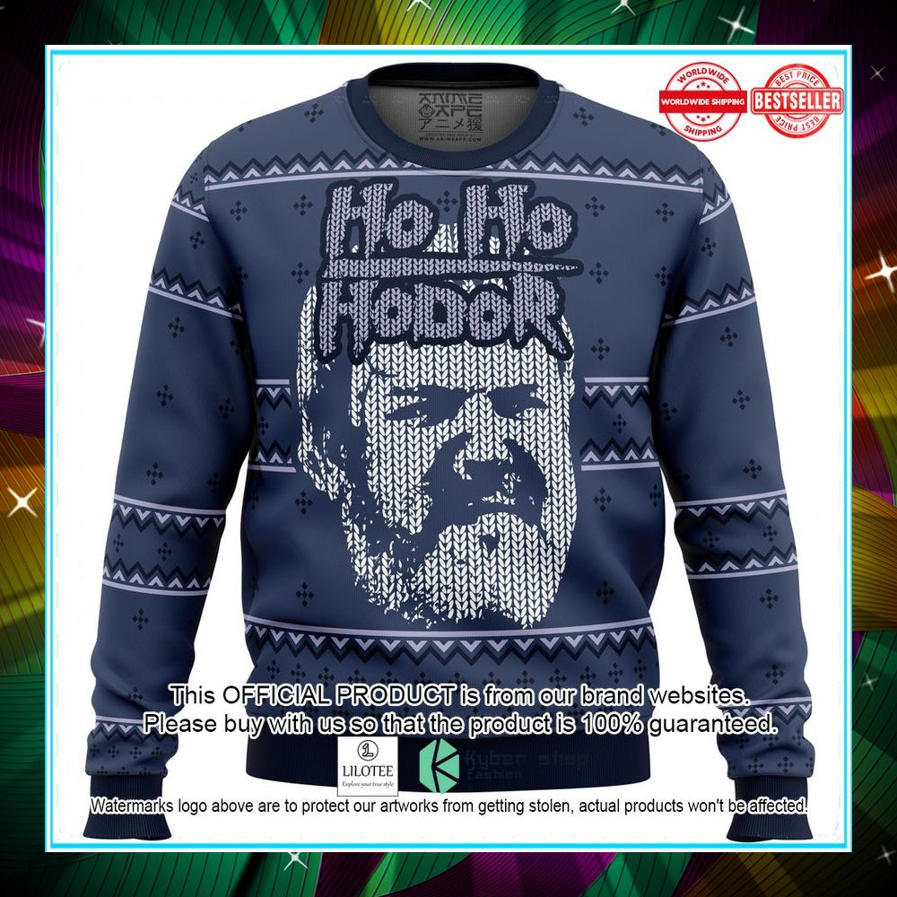 game of thrones hodor christmas sweater 1 213