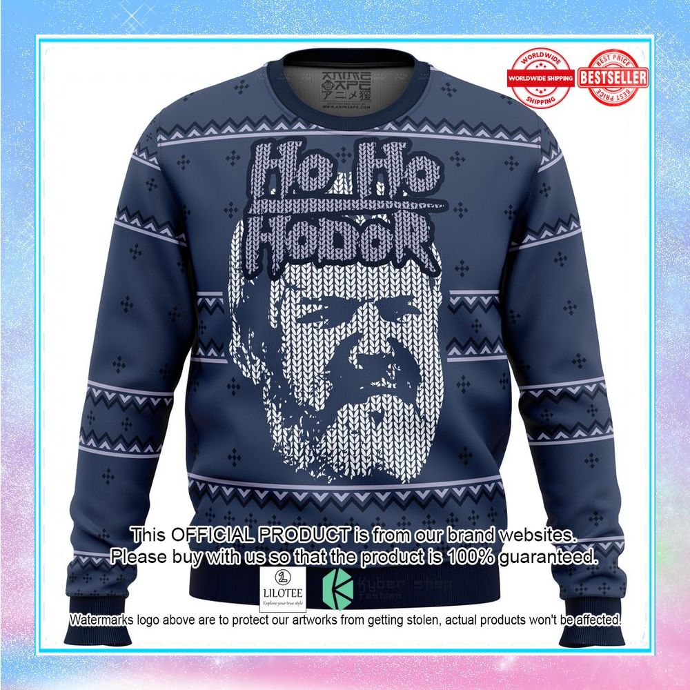 game of thrones hodor christmas sweater 1 354