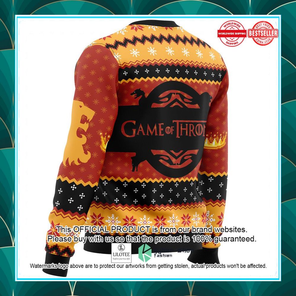 game of thrones house lannister christmas sweater 5 938