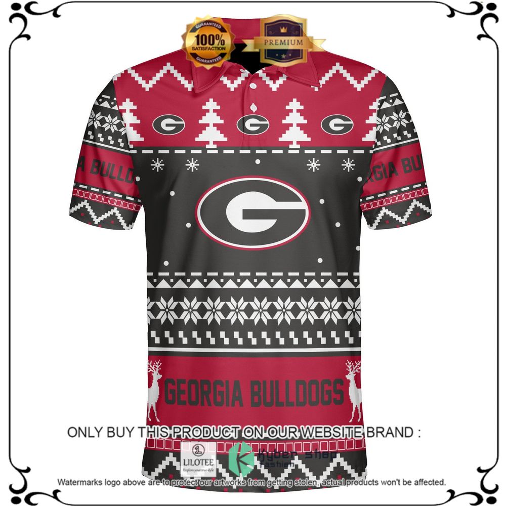 georgia bulldogs personalized sweater polo 1 24233