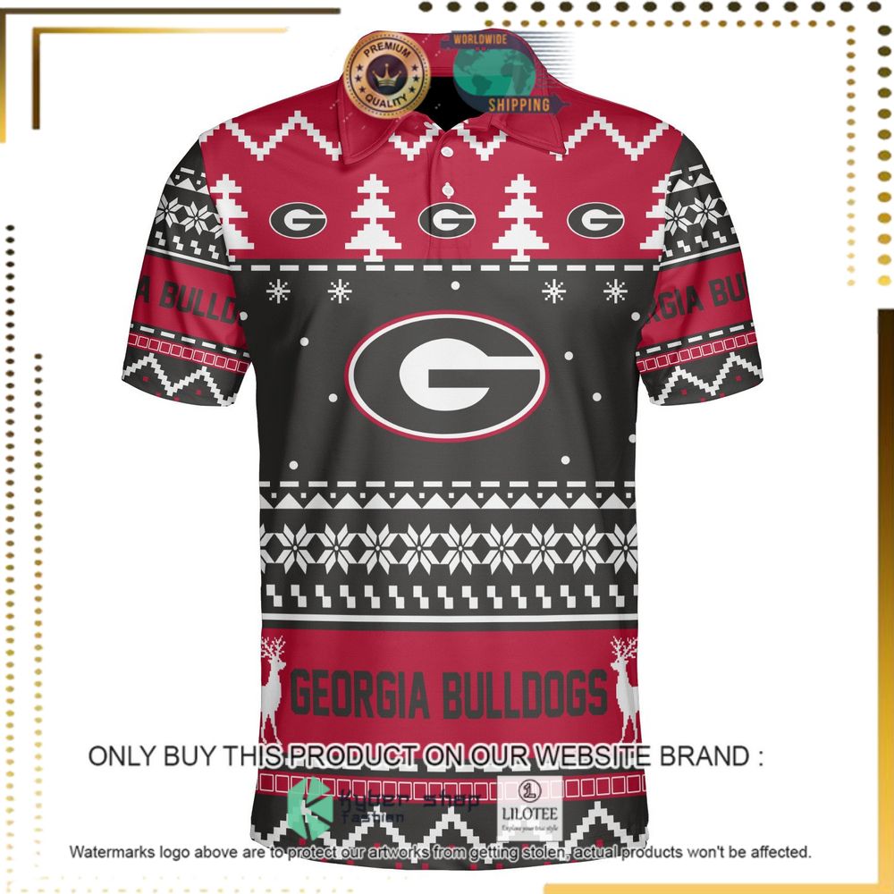 georgia bulldogs personalized sweater polo 1 99870