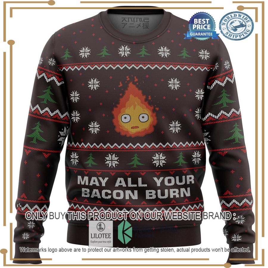 ghibli may all your bacon burn christmas sweater 1 31971