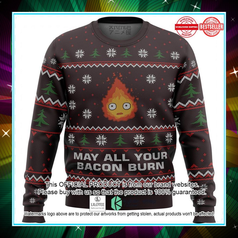 ghibli may all your bacon burn sweater 1 618