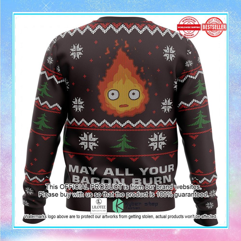 ghibli may all your bacon burn sweater 2 897