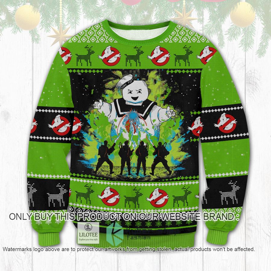 Ghostbuster Christmas Sweater, Sweatshirt 9