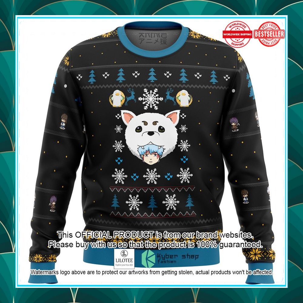 gintama woof christmas sweater 1 970