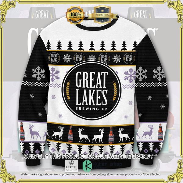 great lakes brewing company woolen knitted sweater 1 637